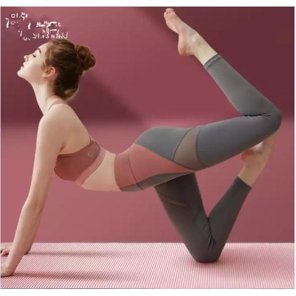 Thảm Tập Yoga Tập GYM Cao Cấp 2 Lớp Chống Trượt Dụng Cụ Thể Thao Chăm Sóc Sức Khỏe Nam Nữ