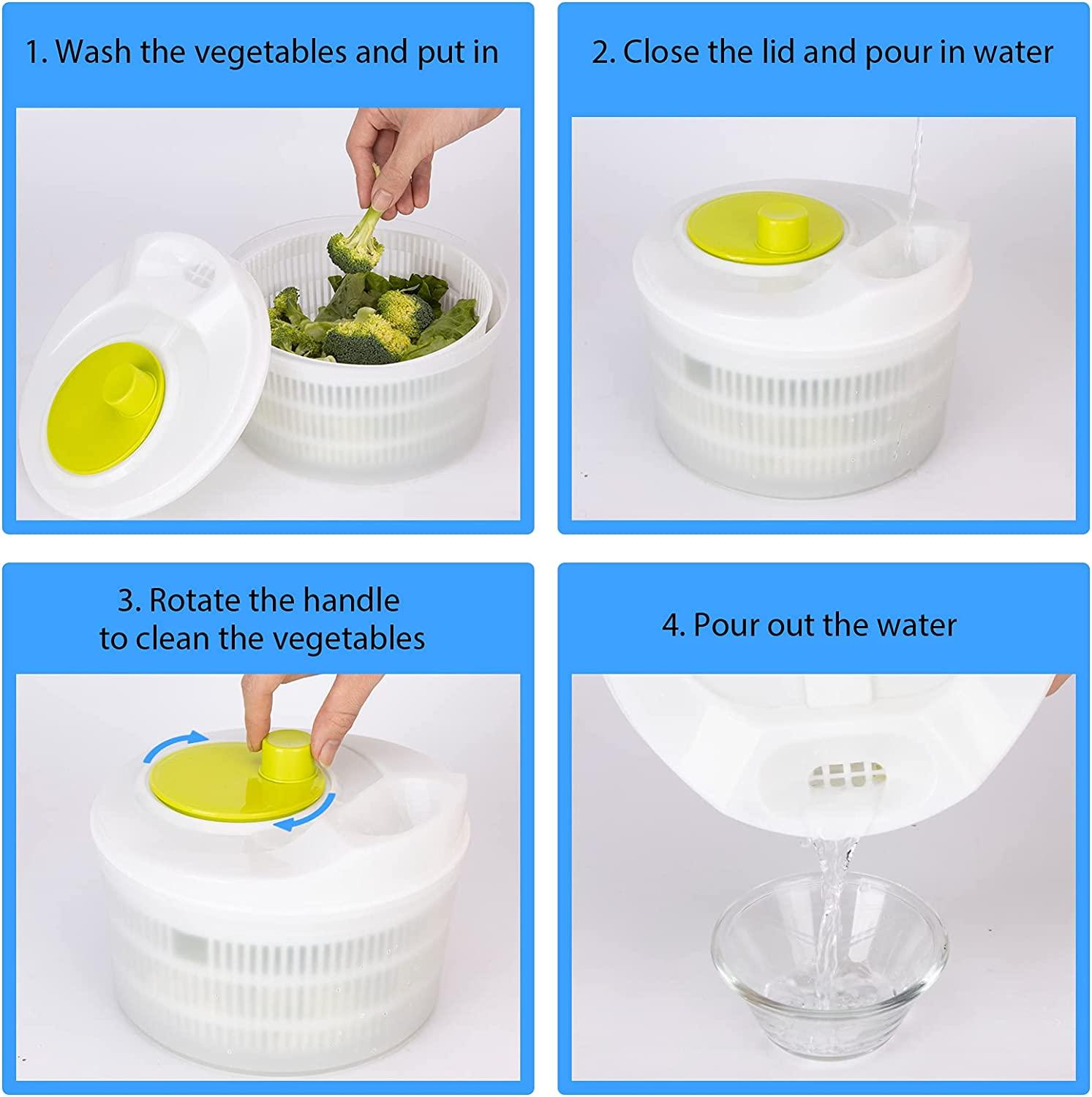 Máy trộn salad, máy quay rau củ, máy vắt nước trái cây, tô trộn salad