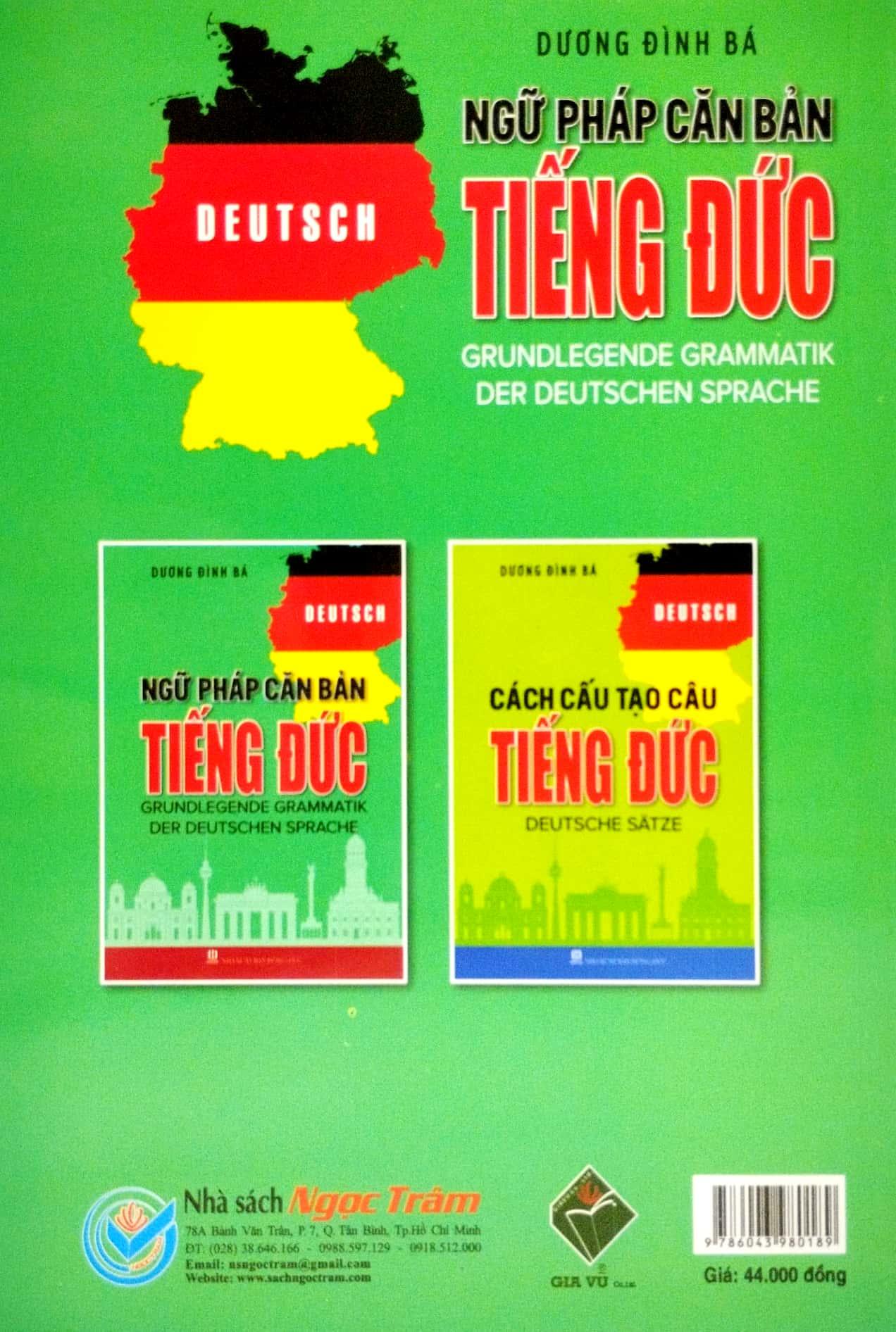 Ngữ Pháp Căn Bản Tiếng Đức (Tái Bản 2023)