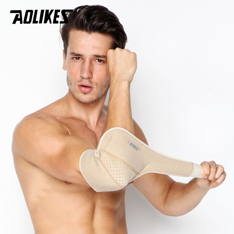 Đai bảo vệ khớp khuỷu tay AOLIKES A-7948 breathable sport elbow Support