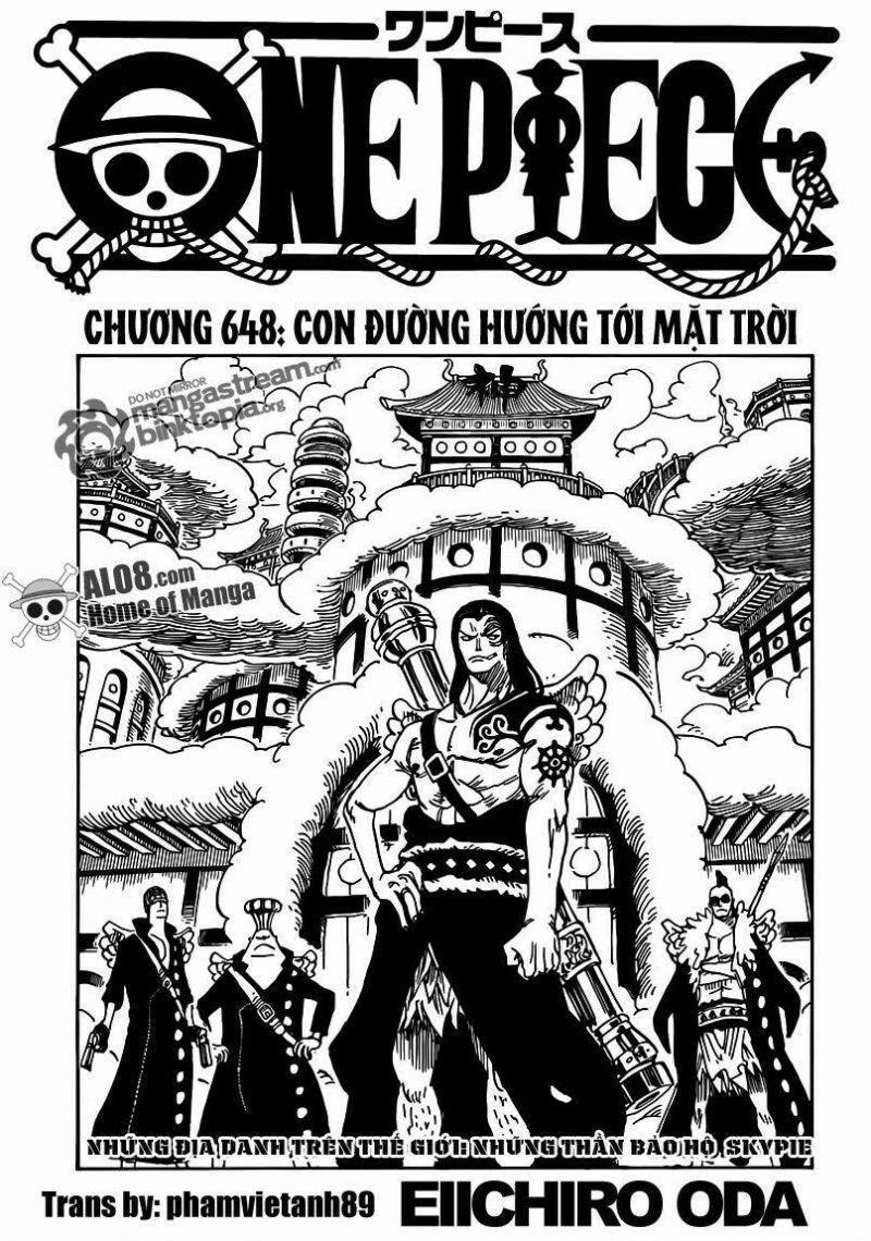 đảo hải tặc - one piece chapter 648 1