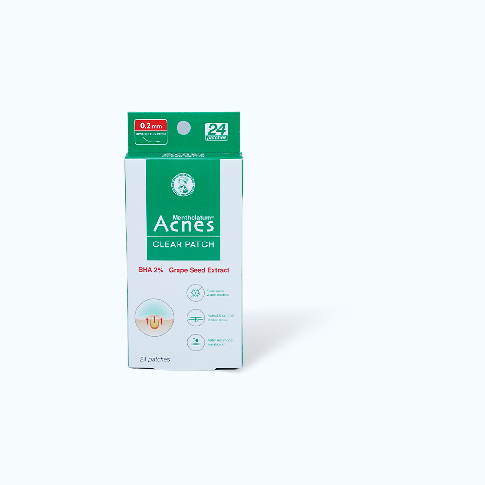 Miếng dán mụn ACNES Clear Patch (Hộp 24 miếng)