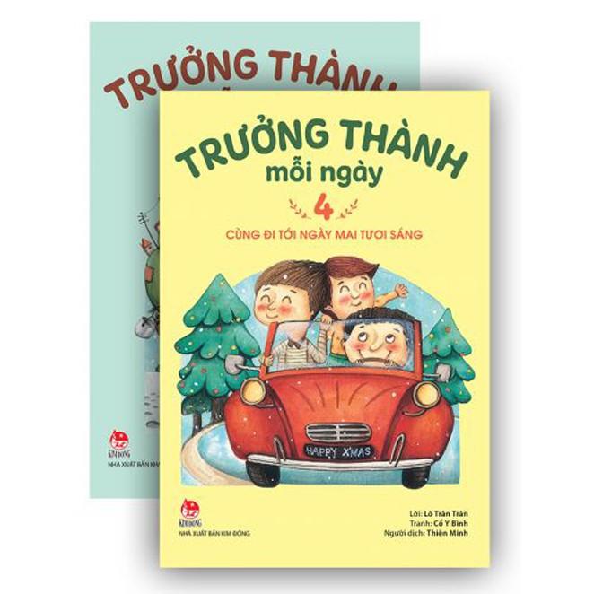 Combo Sách - Trưởng Thành Mỗi Ngày - Cùng Đi Tới Ngày Mai Tươi Sáng - Nxb Kim Đồng