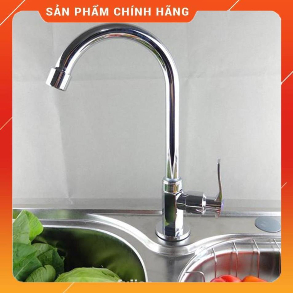 Vòi nước bằng inox 304  thiết kế hiện đại dành cho bồn rửa chén 206806