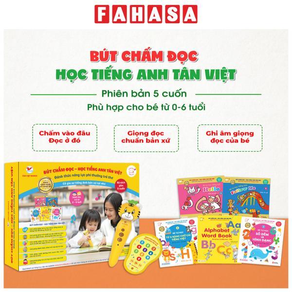 Bút Chấm Đọc-Học Tiếng Anh Tân Việt - Đánh Thức Năng Lực Phi Thường Từ Trẻ Thơ - Phiên Bản 5 Sách
