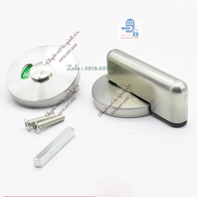 Chốt vệ sinh xanh đỏ - WC cao cấp
