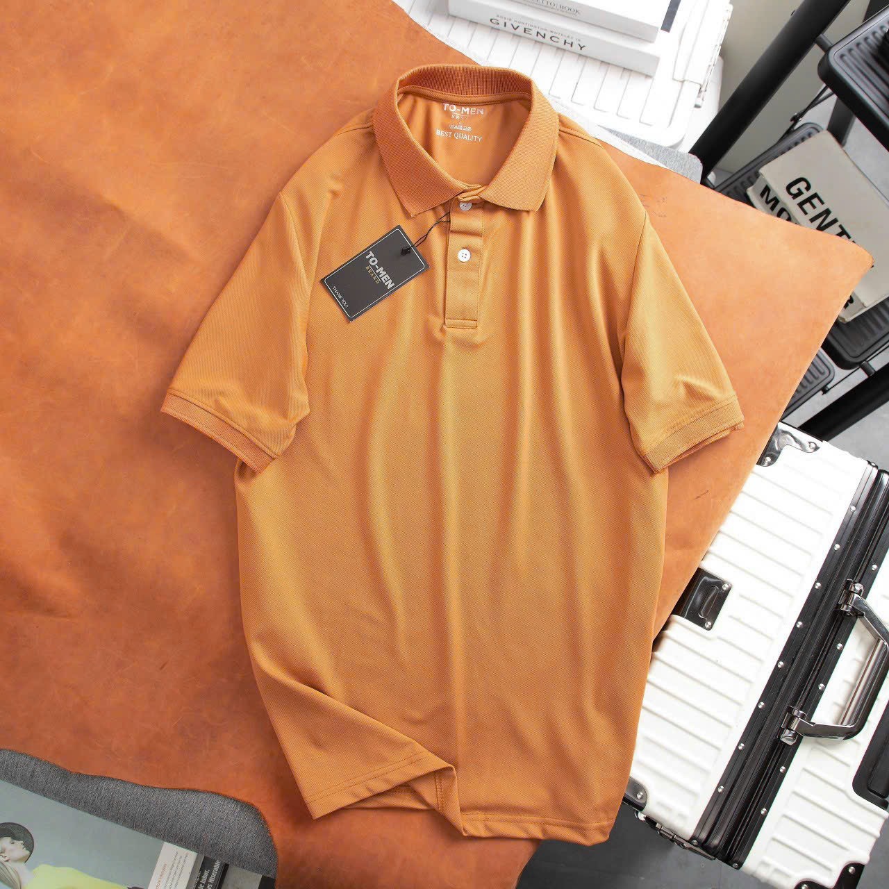 Áo Polo cổ trụ chất poly cá sấu đủ màu, đủ size tha hồ lựa chọn