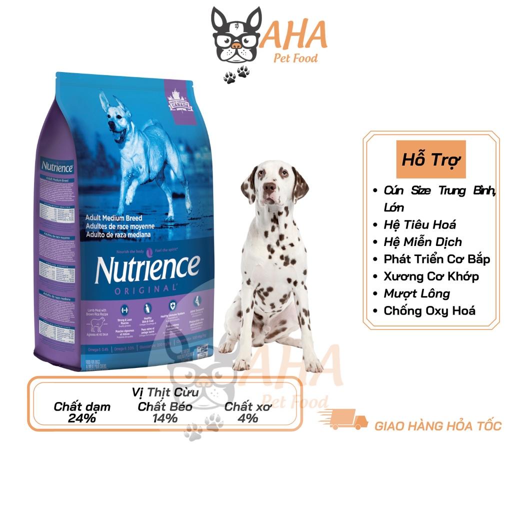 Thức Ăn Cho Chó Đốm Dalmatian Nutrience Original Bao 5kg Hỗ Trợ Xương Cơ Khớp - Thịt Cừu, Rau Củ, Trái Cây