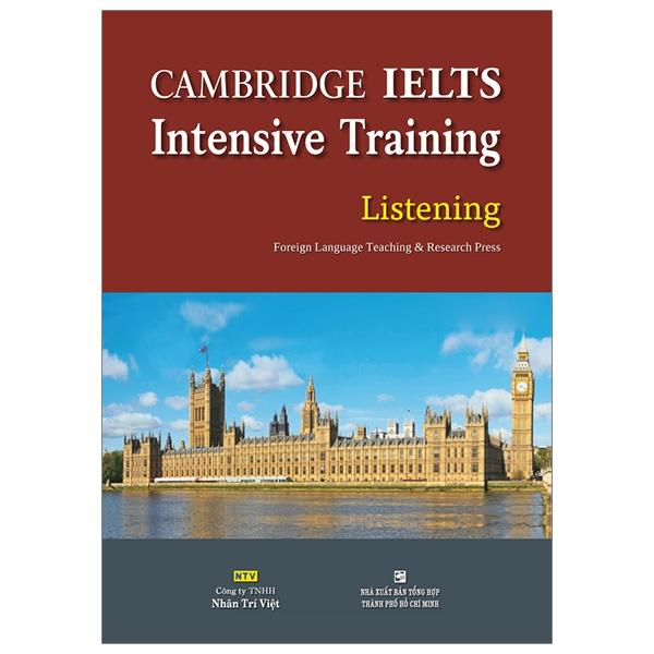 Cambridge Ielts Intensive Training Listening (Kèm file MP3)