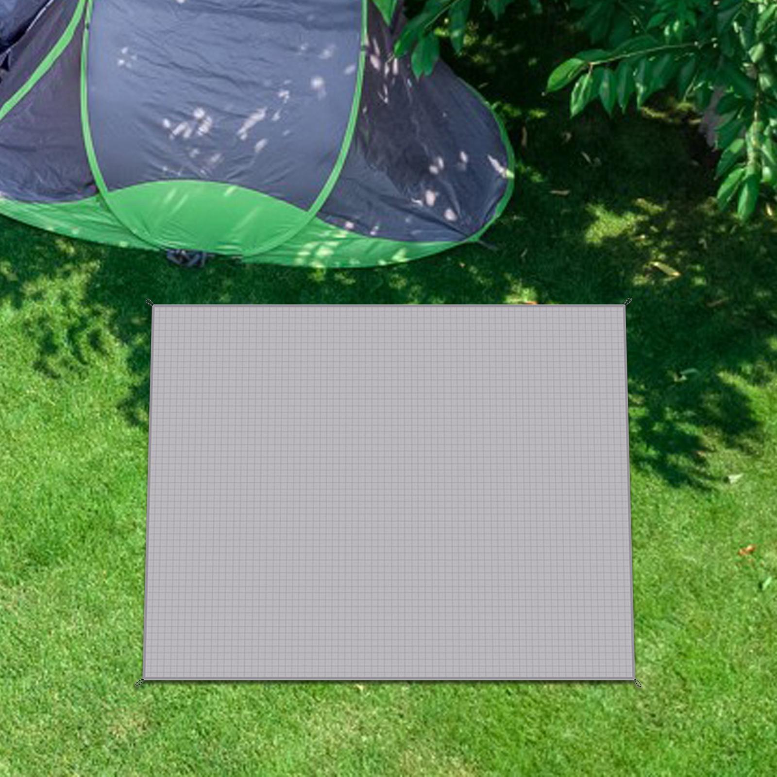 Waterproof Camping Blanket with Drawstring Pocket Compact Quick Drying Picnic Blanket Beach Mat for Music Festival Travel