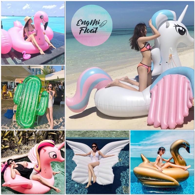 Phao Bơi Khổng Lồ Người Lớn Hottrend Kèm Phao Mini - Biển Hồ Bơi