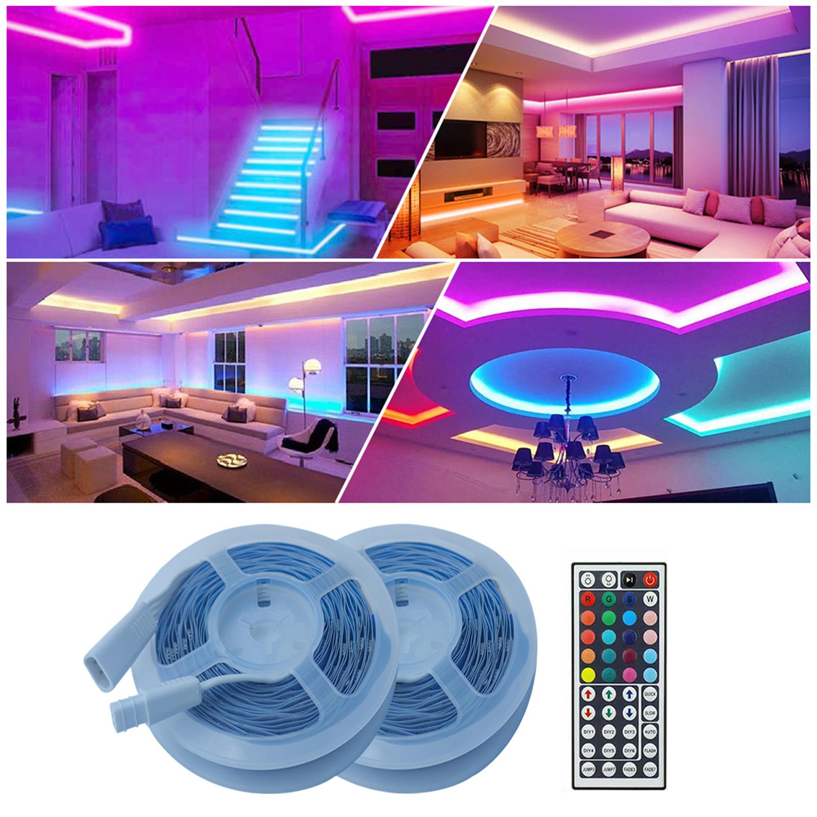 Cuộn đèn LED đổi màu có điều khiển từ xa màu sắc RGB chống nươc IP4