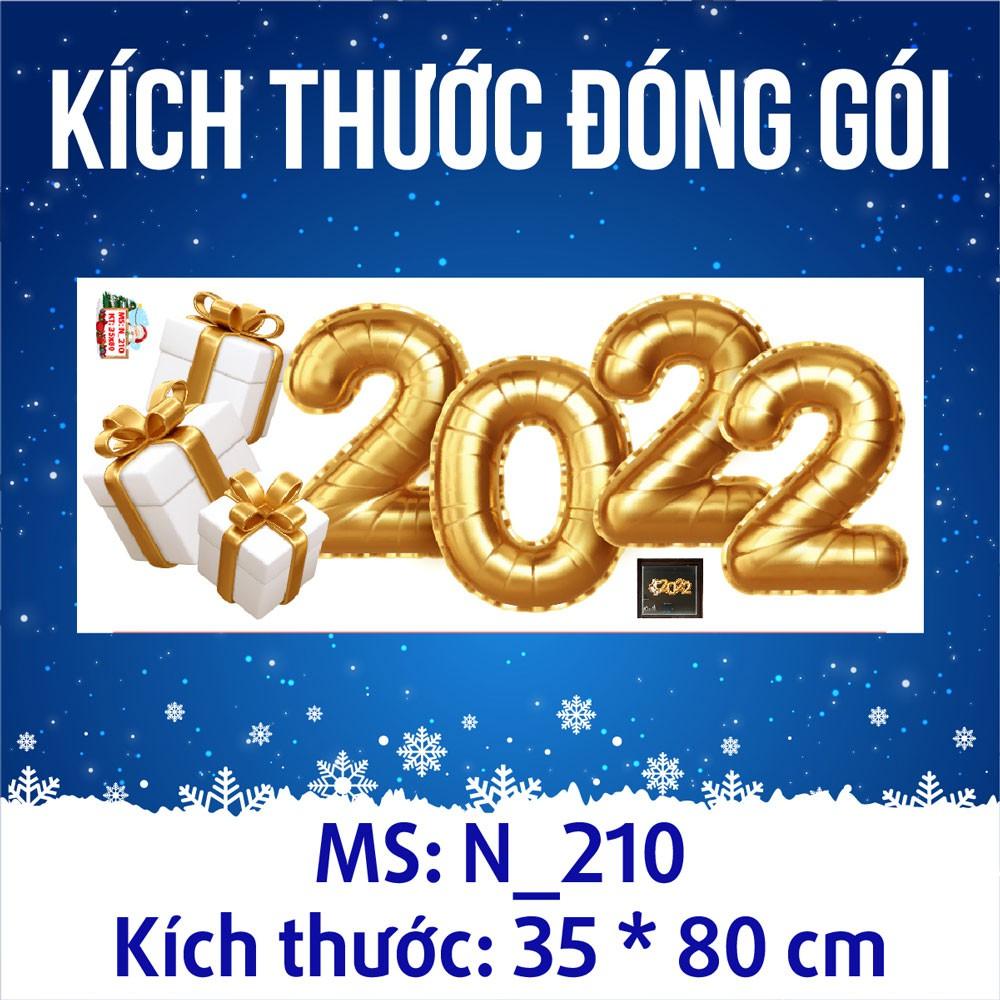 DECAL TRANG TRÍ GIÁNG SINH NOEL SỐ 123