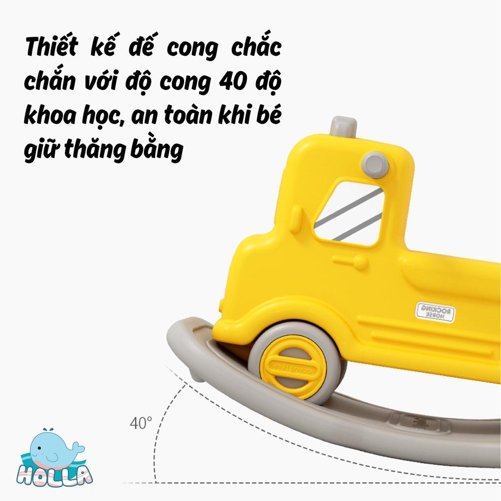 Bập bênh ô tô HOLLA 2 trong 1