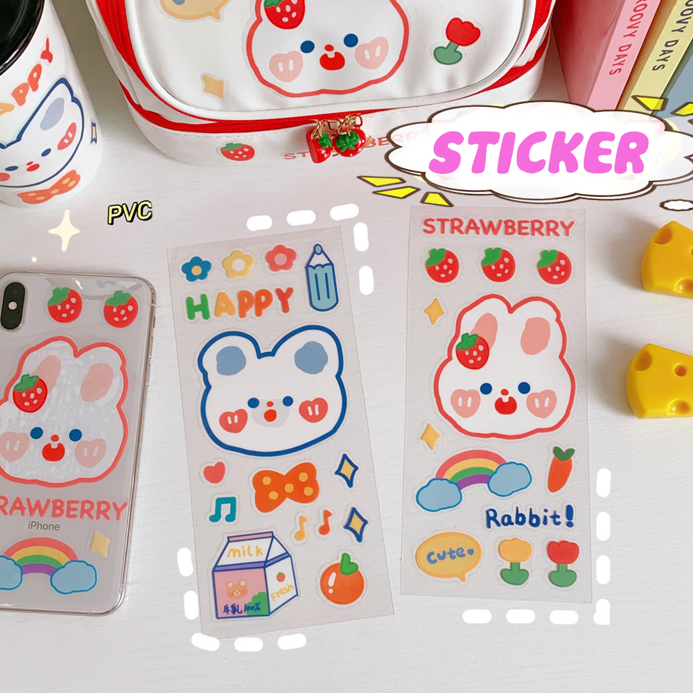 Sticker Dán Đa Năng Nhiều Màu Sắc Siêu Xinh, Cute