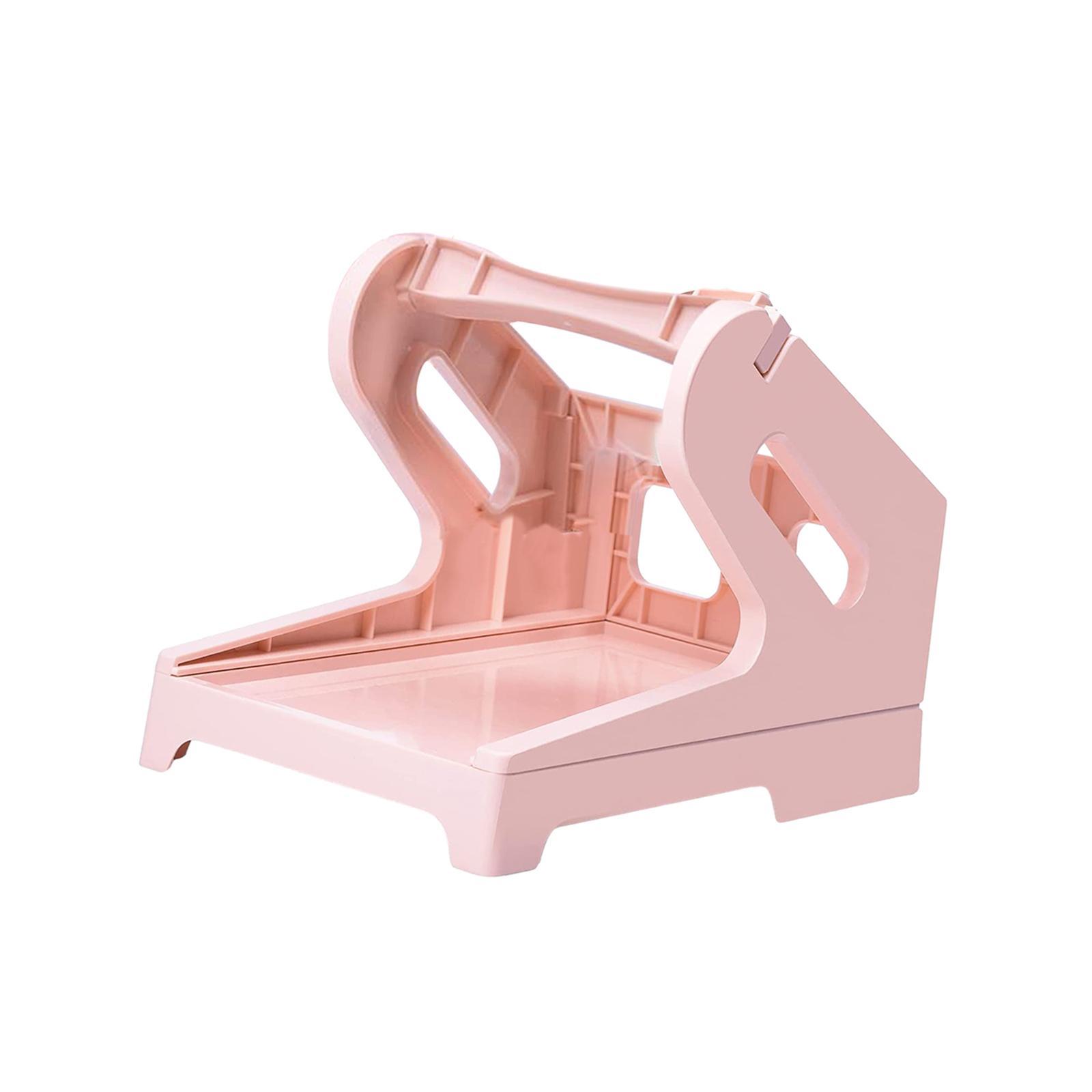 Label Holder for Rolls and Fanfold Labels Mulifunctional Easy to Install Shipping Label Stand Printer Holder for Factory Home