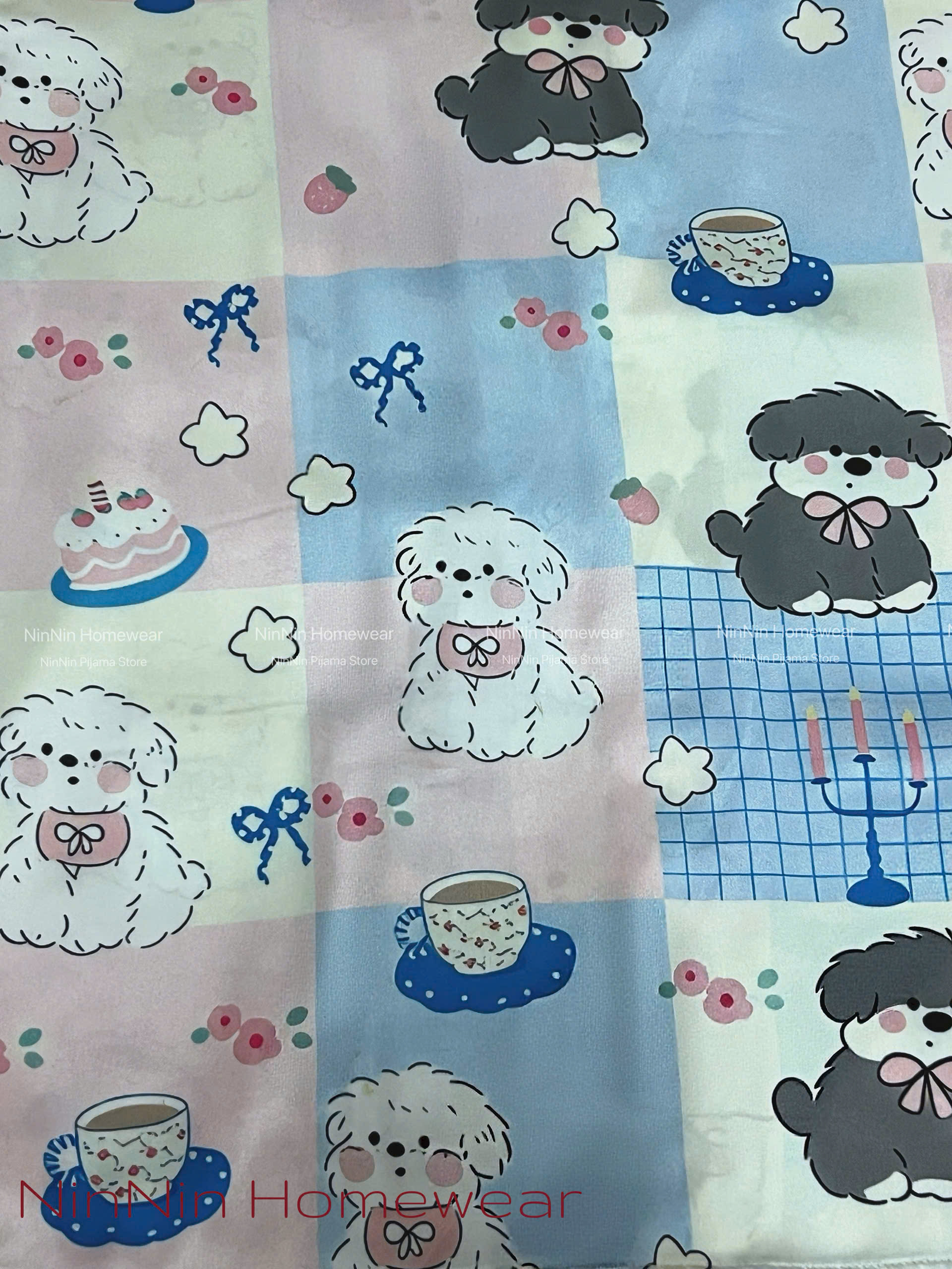 [NN Pijama] [HÌNH THẬT] Bộ Pijama Lụa Nữ Tay Lửng - NN-LD04