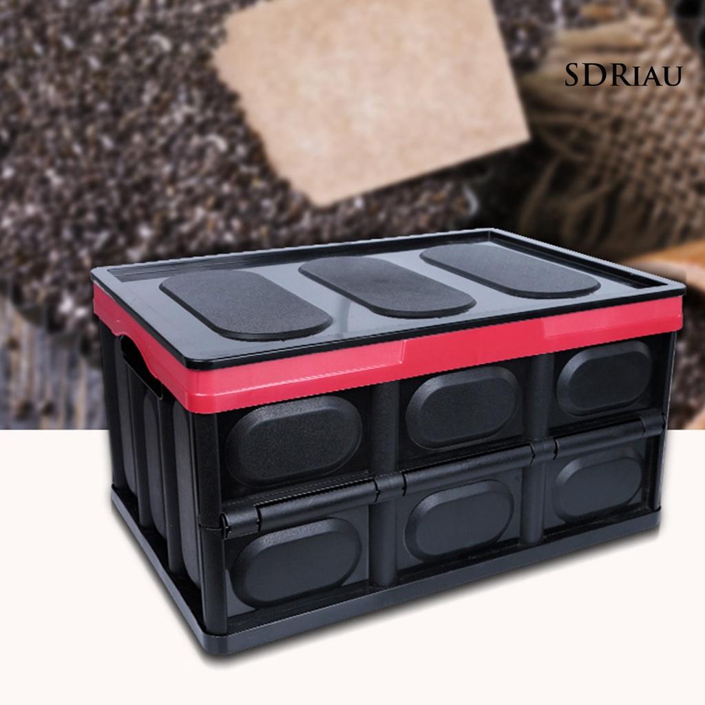 Hộp Đựng Đồ Có Nắp Đậy Sức Chứa Lớn Tiện Dụng Cho Xe Hơi / Xe Tải / Cắm Trại