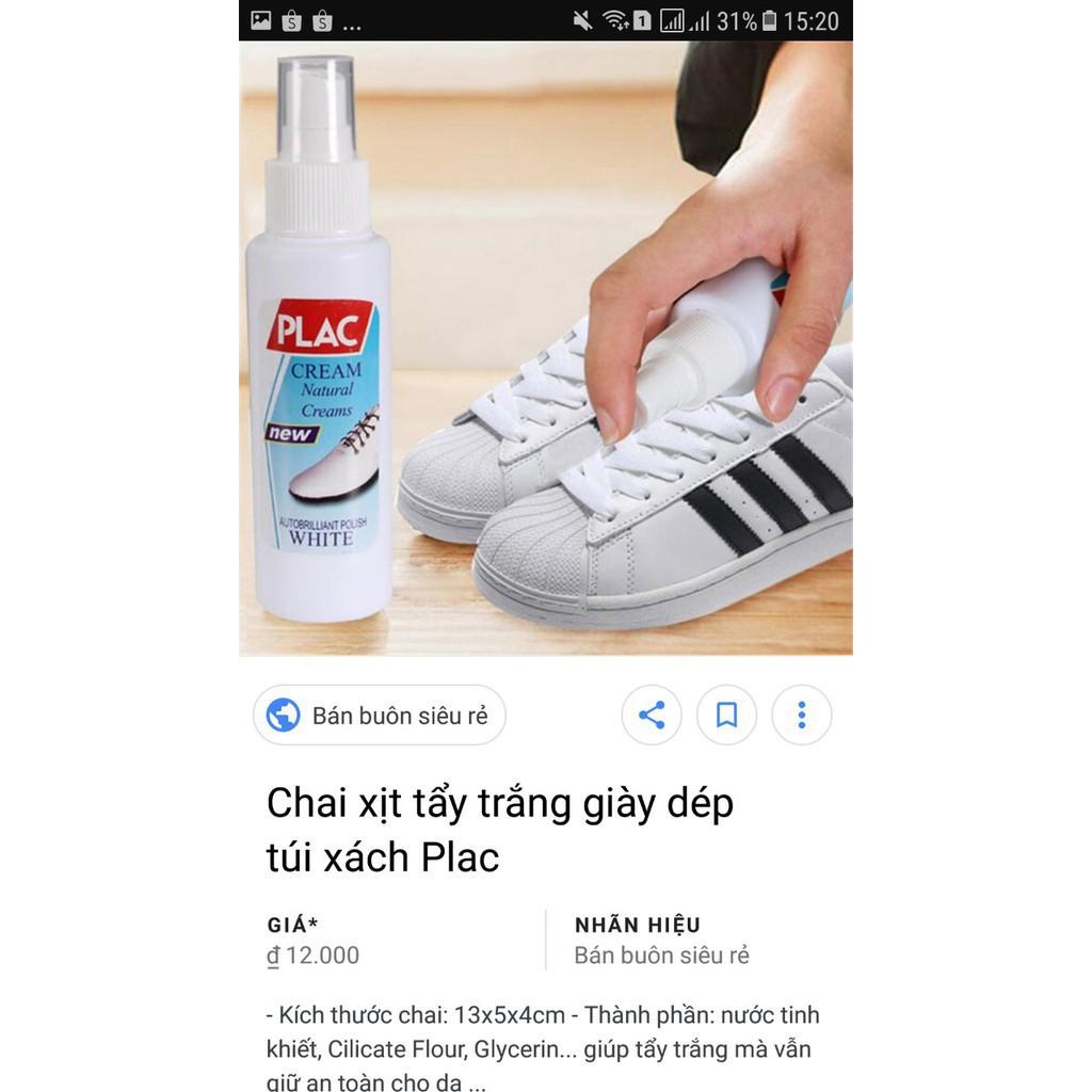 Chai xịt trắng giày siêu sạch