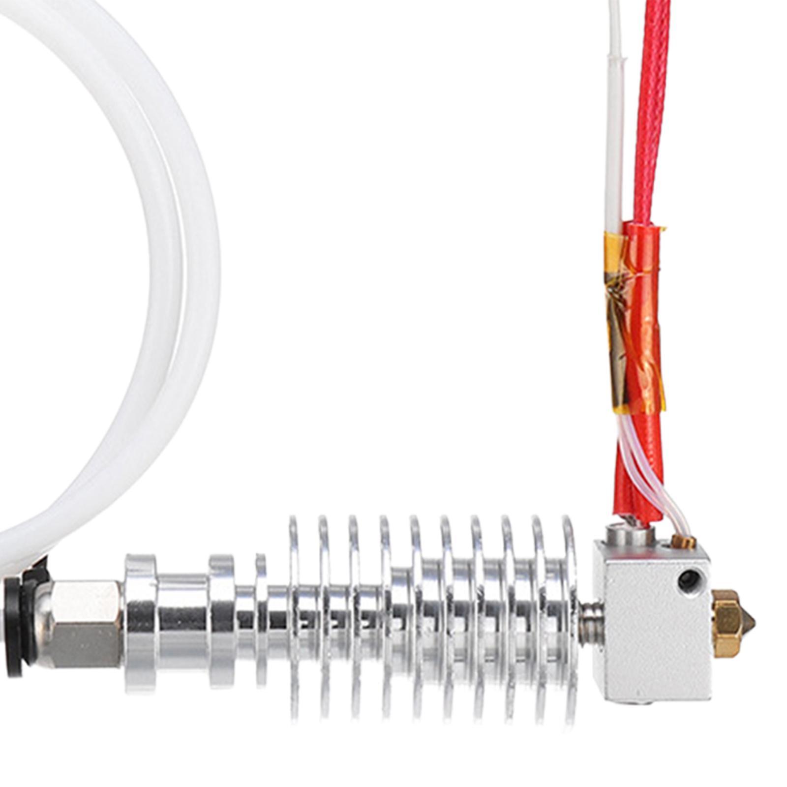 V5 Hot End Extruder Head Kit, 1.75mm 3D Printer Parts, 0.4mm Nozzles Hot End 12V 3D Printing, for i3 MEGA