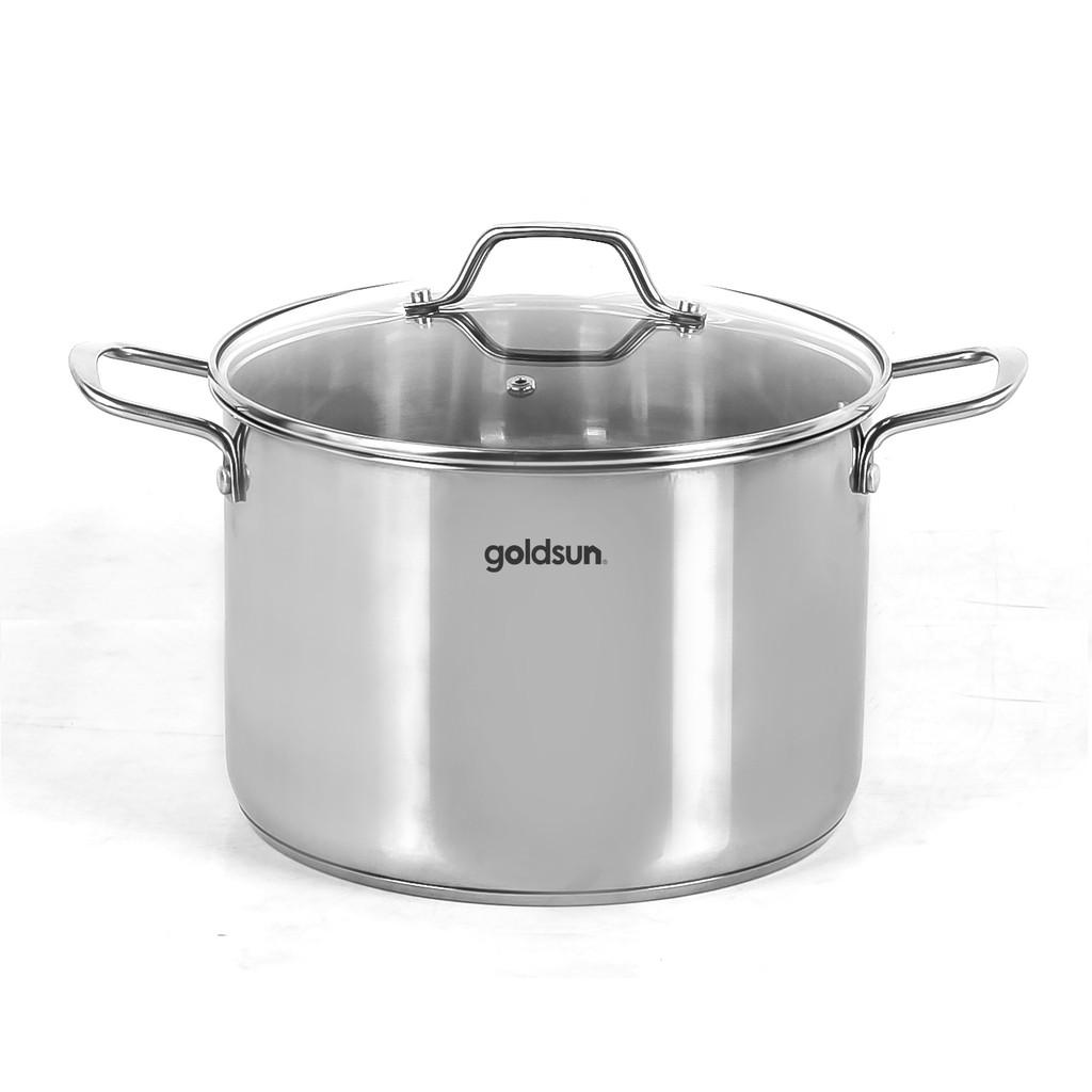 Nồi Inox 3 đáy Goldsun GH27-F28SG 28cm - Hàng chính hãng