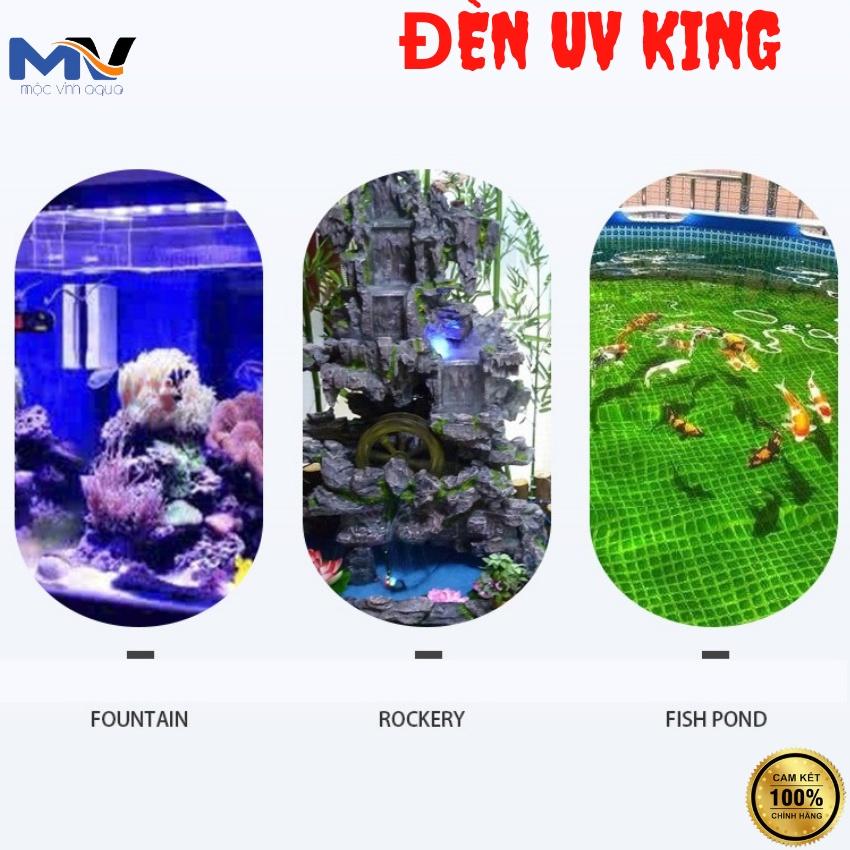 ĐÈN UV KING 5W CAO CẤP DIỆT TẢO & DIỆT KHUẨN HỒ CÁ CẢNH | CỬA HÀNG CÁ CẢNH VÀ THIẾT BỊ LỌC NƯỚC HỒ CÁ MỘC VINH AQUA