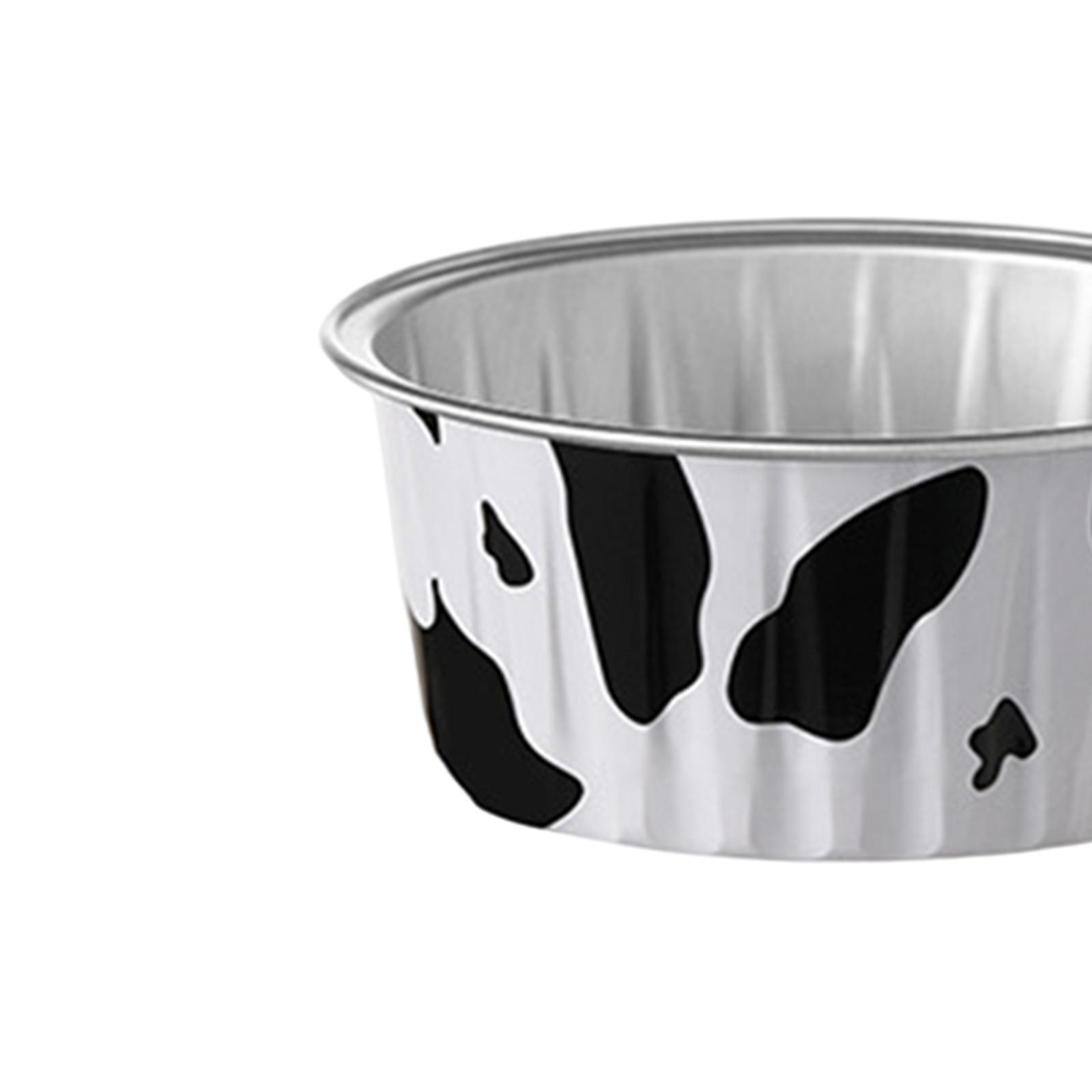 15 Pieces Foil Baking Cups, Aluminum Muffin Cups, Cupcake Holder Tin, Cupcake and Muffin Liner for Cookies, Cheese, Cakes Outdoor Dessert Pie Clubs