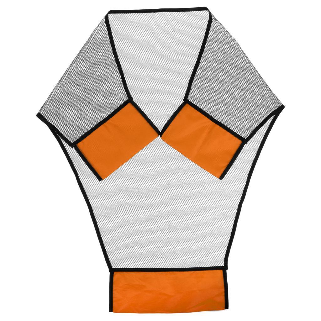 2xFloating Pool Noodle Chair Net for Swimming Seat Water Relaxation Orange