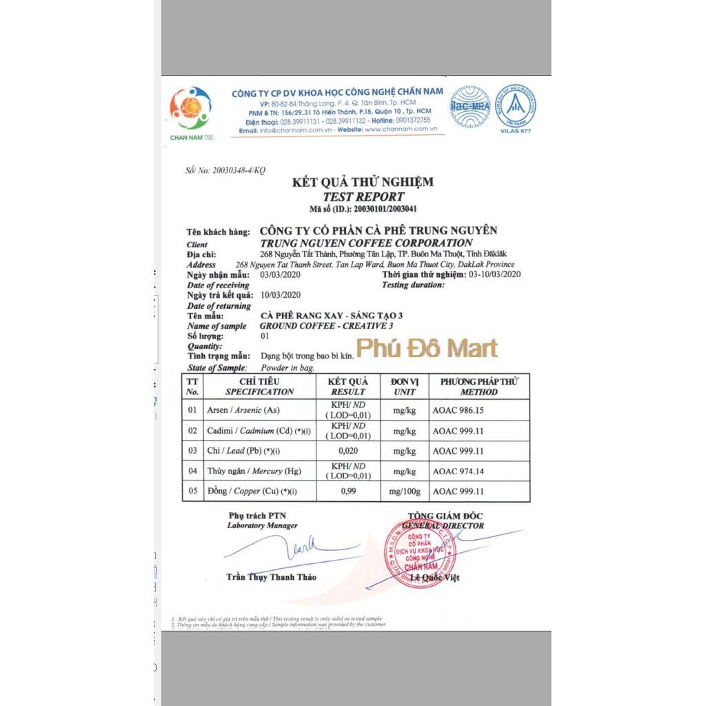 Cà Phê Rang Xay Trung Nguyên Sáng Tạo 3 ( Loại Gói 340 gr )