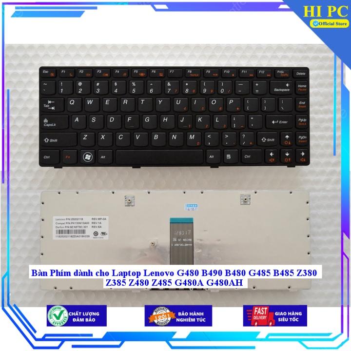 Bàn Phím dành cho Laptop Lenovo G480 B490 B480 G485 B485 Z380 Z385 Z480 Z485 G480A G480AH - Hàng Nhập Khẩu