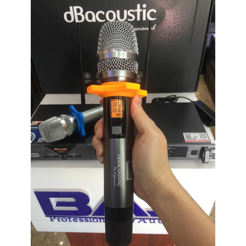 Micro không dây dbacoustic DB550 Plus cao cấp, chất âm sáng karaoke gia đình, sân khấu, hội trường, hàng chính hãng