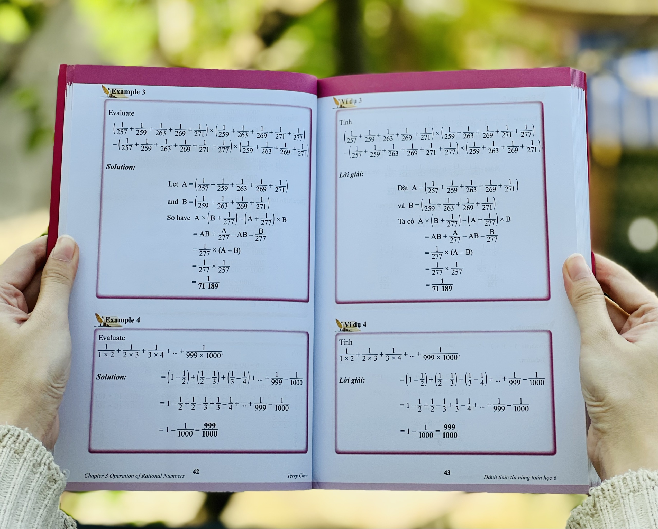 Hình ảnh Combo sách Đánh thức tài năng toán học 6 và 50 thủ thuật toán ( 2 cuốn ), sách kiến thức toán học lớp 6 lớp 7 - Hiệu sách Genbooks