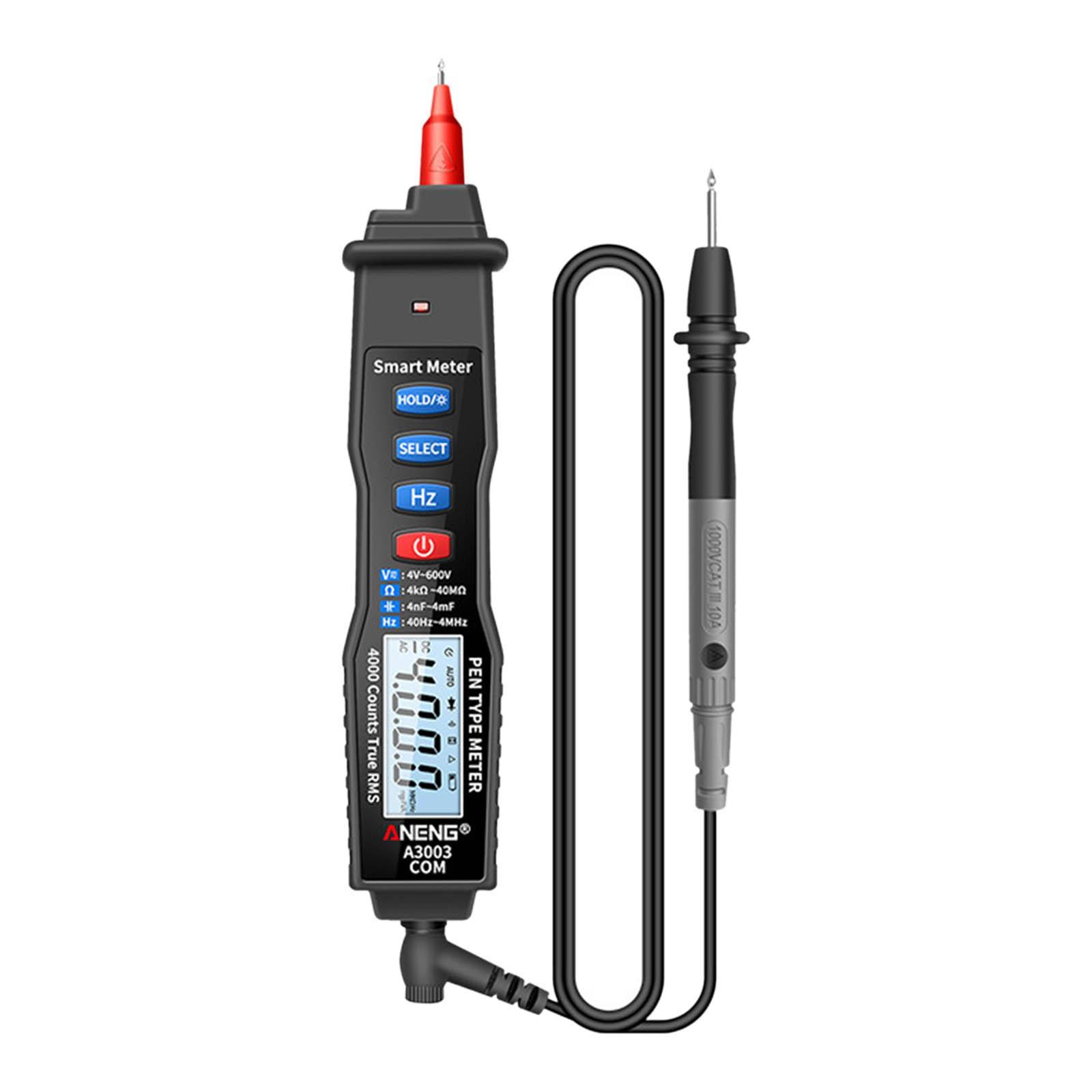 Multimeter 4000 Counts Capacitor Tester Capacitance Tester Tool for AC/DC Voltage Capacitance