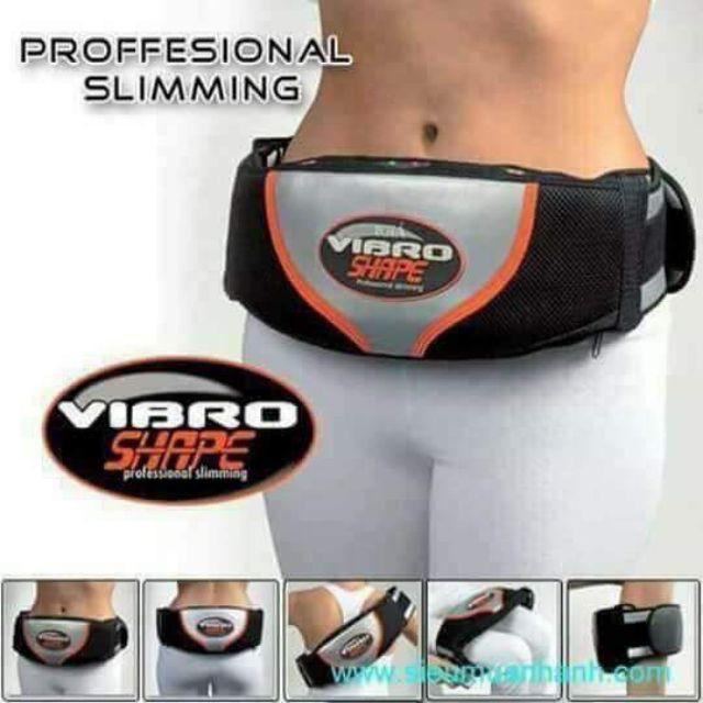 (ĐÃ VỀ HÀNG)ĐAI NÓNG VIBRO SHAPE Đai mát - xa thon gọn bụng