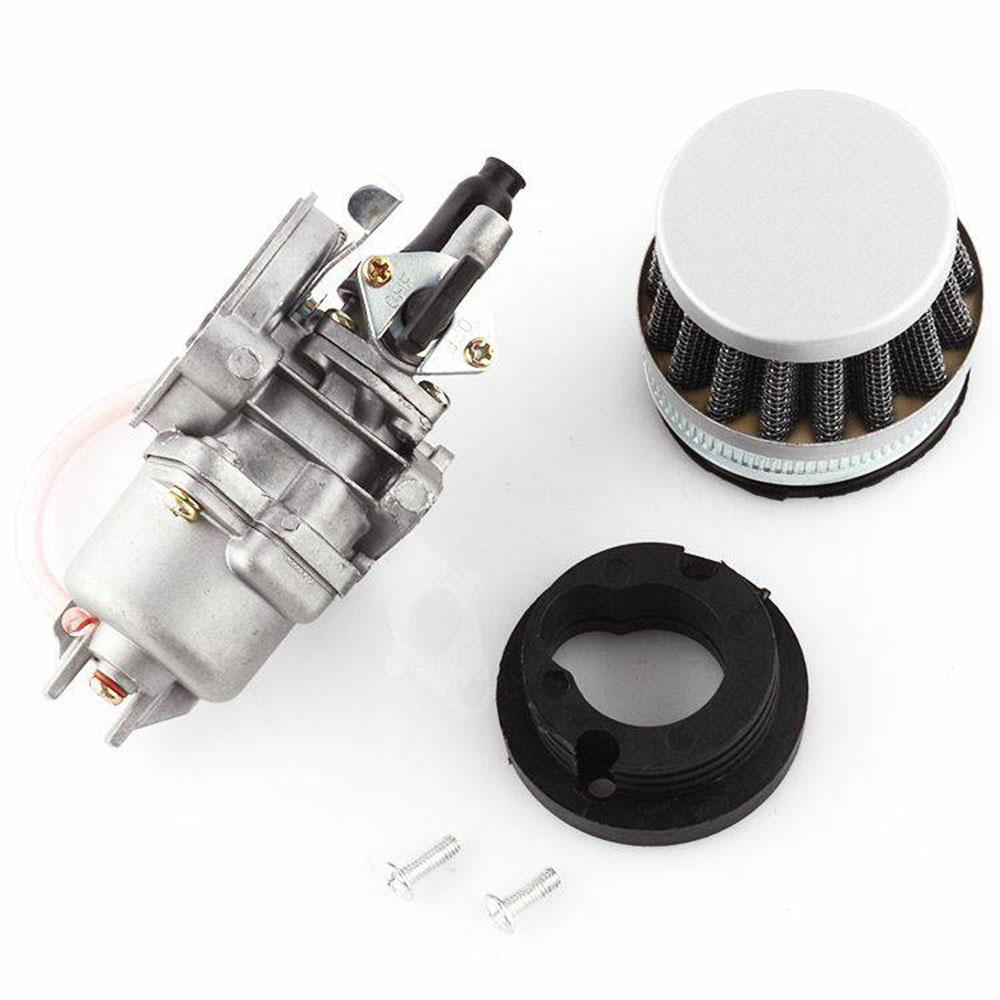 Carburetor with Air Filter Fuel Filter Replacement for Mini Motorcycle Dirt Bike ATV Scooter with 47CC 49CC Engine