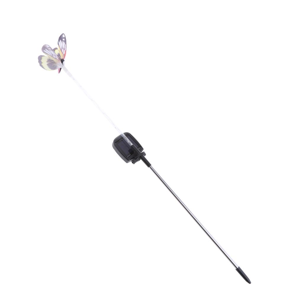 LED Solar Powered Butterfly Lights Outdoor Garden Yard Lamp Decor