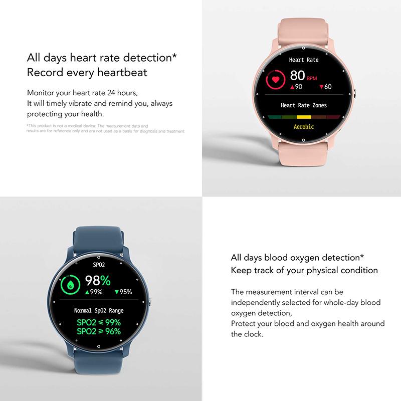 Smart Watch For Women Gift Full Touch Screen Sports Smartwatch Women Fitness Watch Man Waterproof Bluetooth Call For Android IOS