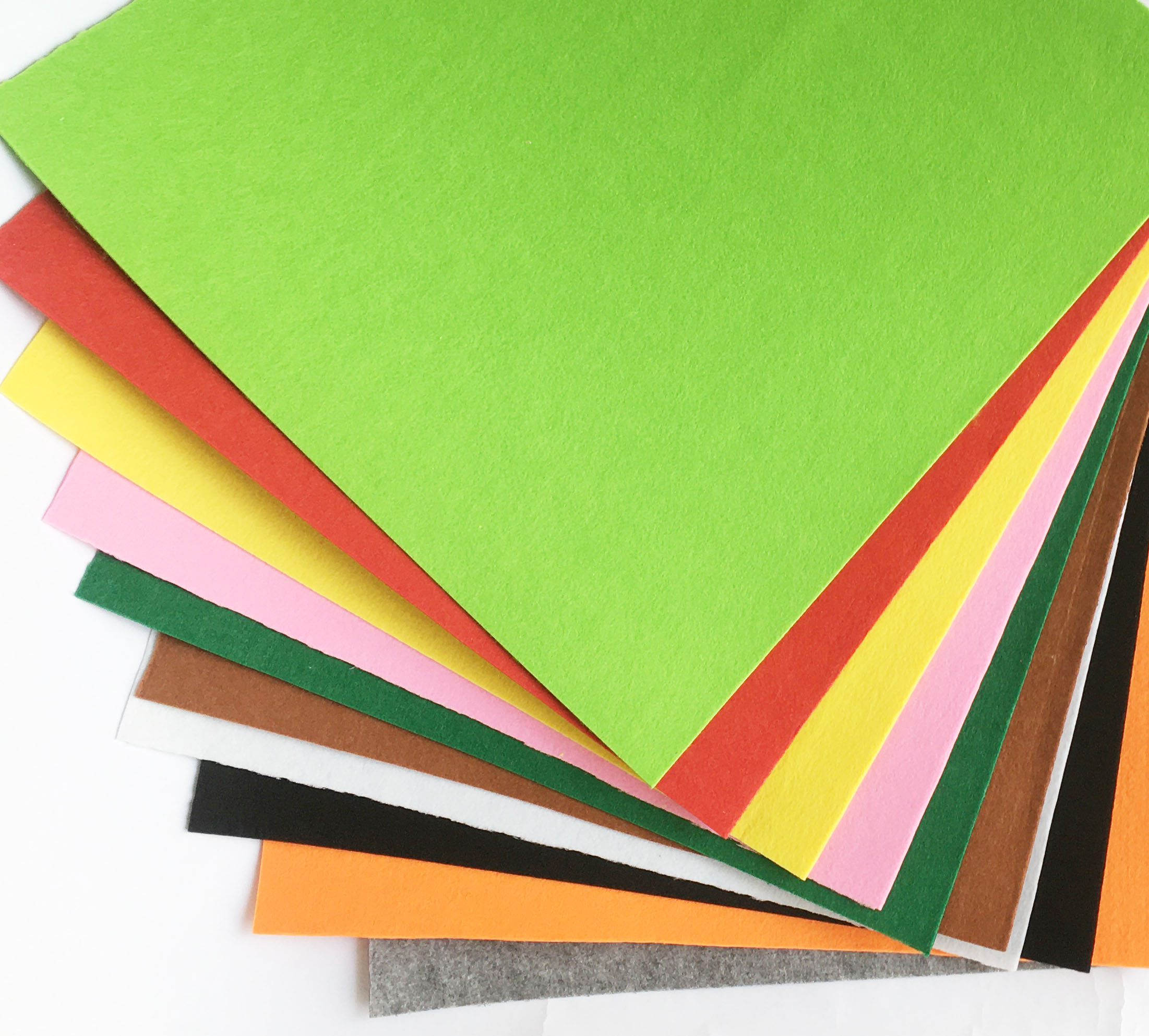 Vải nỉ dạ cứng loại dày 2mm đa năng nhiều màu KT 90x90cm làm túi ví, lót ly, trải sàn, handmade