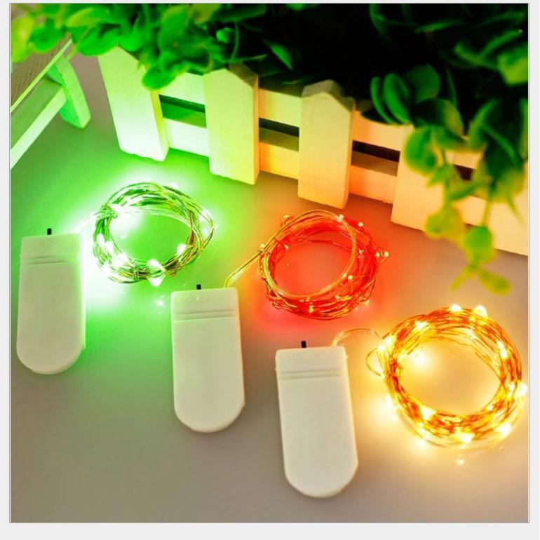Đèn trang trí fairy light 2m dùng pin cúc
