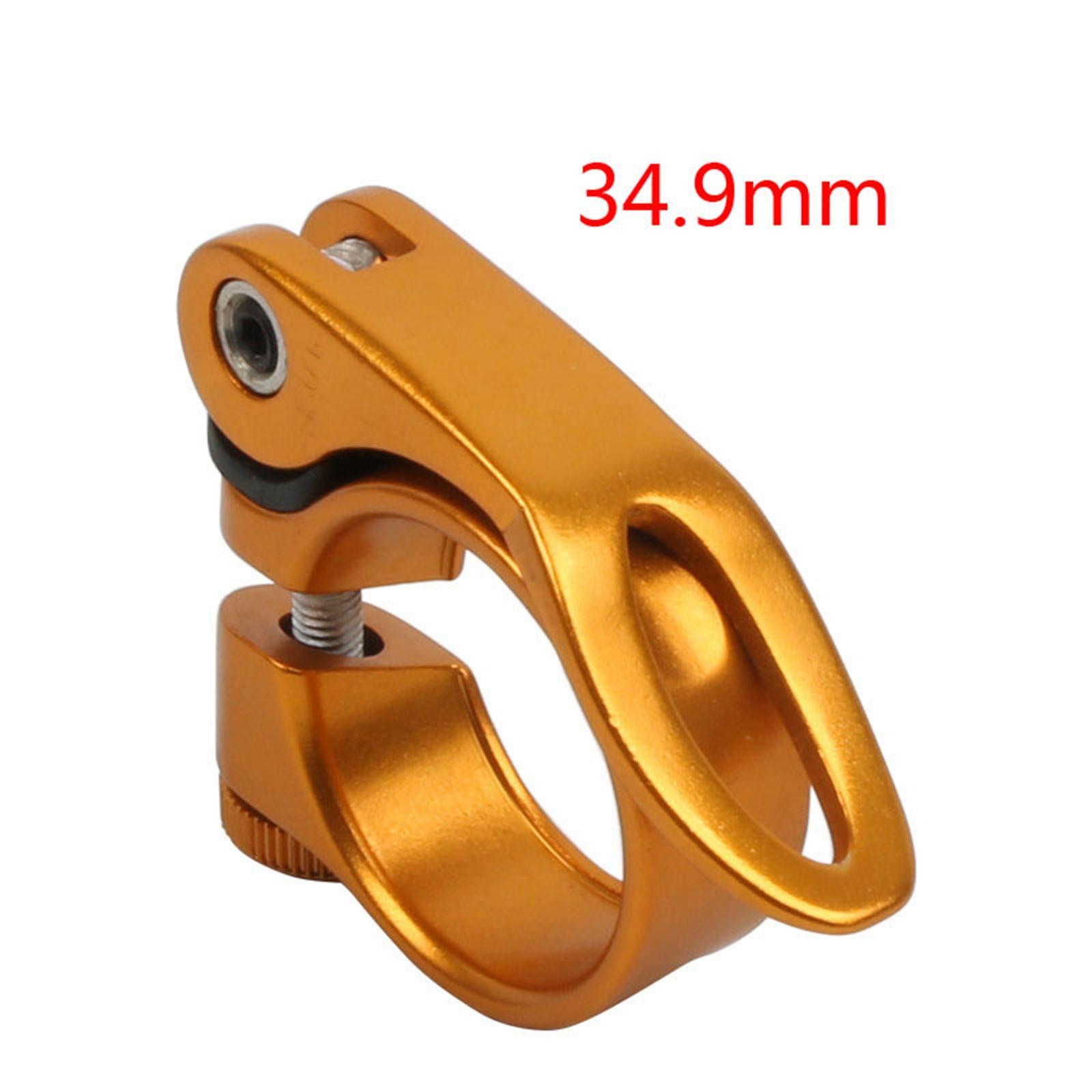 Bike Seat Post Clamp,  Seatpost Clamp, Premium Bike Seat Tube Clamp, for Mountain Bikes Parts