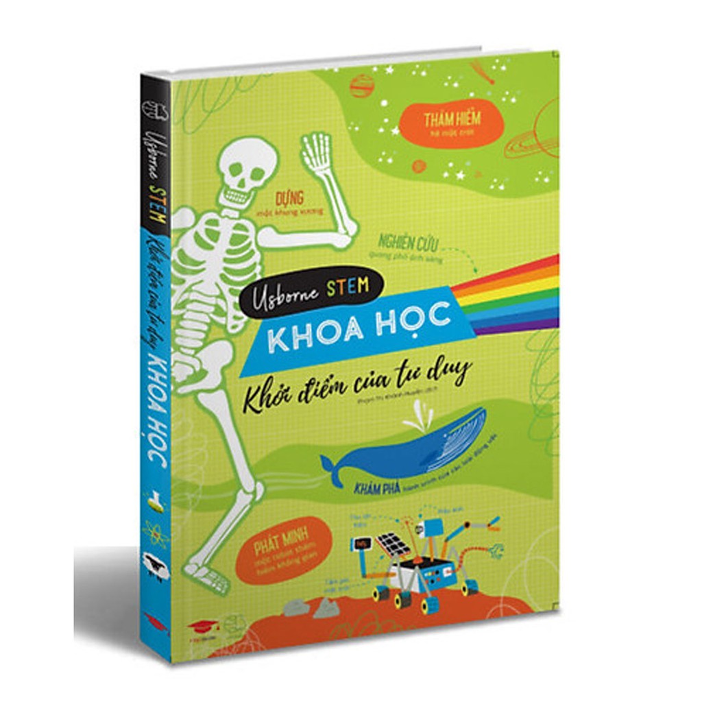 Sách: Khởi Điểm Về Tư Duy Khoa Học - Phát Triển Tư Duy ( UsBorne STEM )