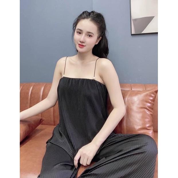 Sét Dập Ly Thun Lụa Mát Mịn, Cực Sang