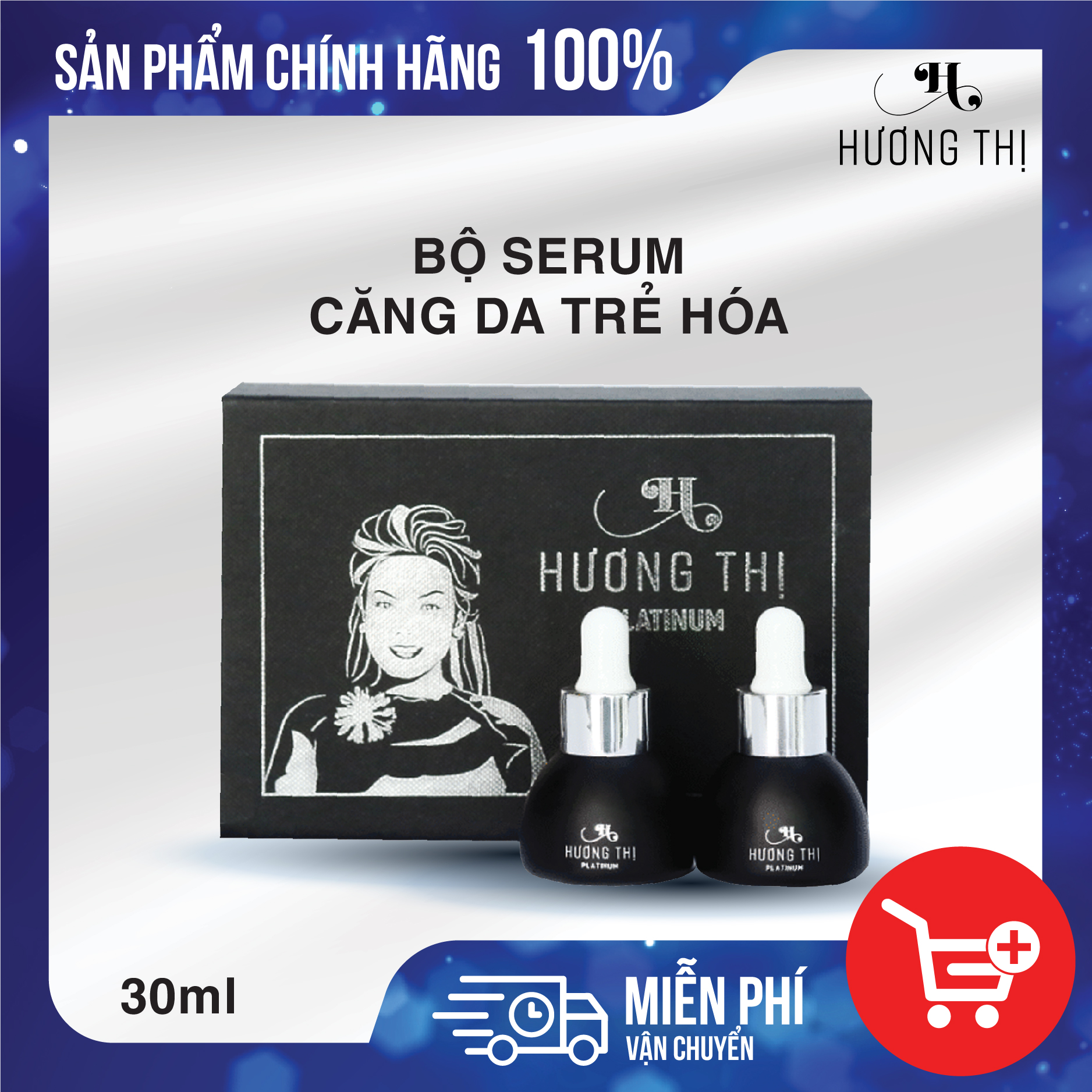 Bộ Serum Căng Da Trẻ Hóa Hương Thị