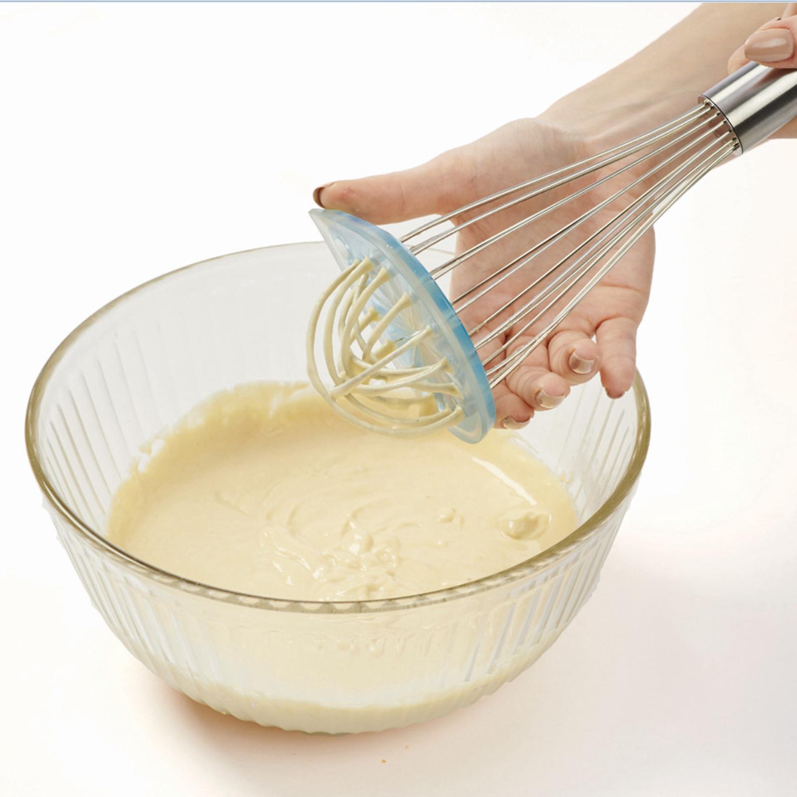 Egg Beater Scraper Multipurpose for Egg Whisk Beater Mixer Beating Stirring