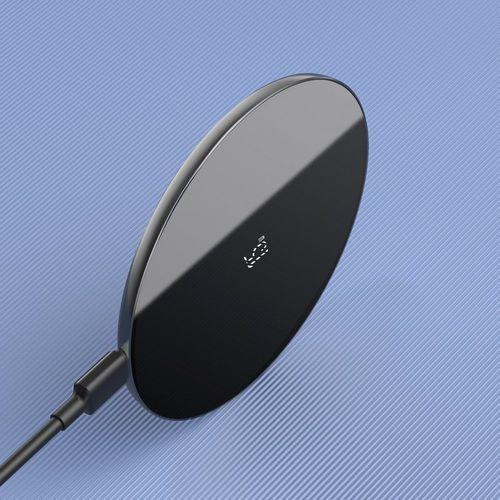 Đế sạc nhanh không dây 15W Baseus Simple Wireless Charger BS-WC-P10C
