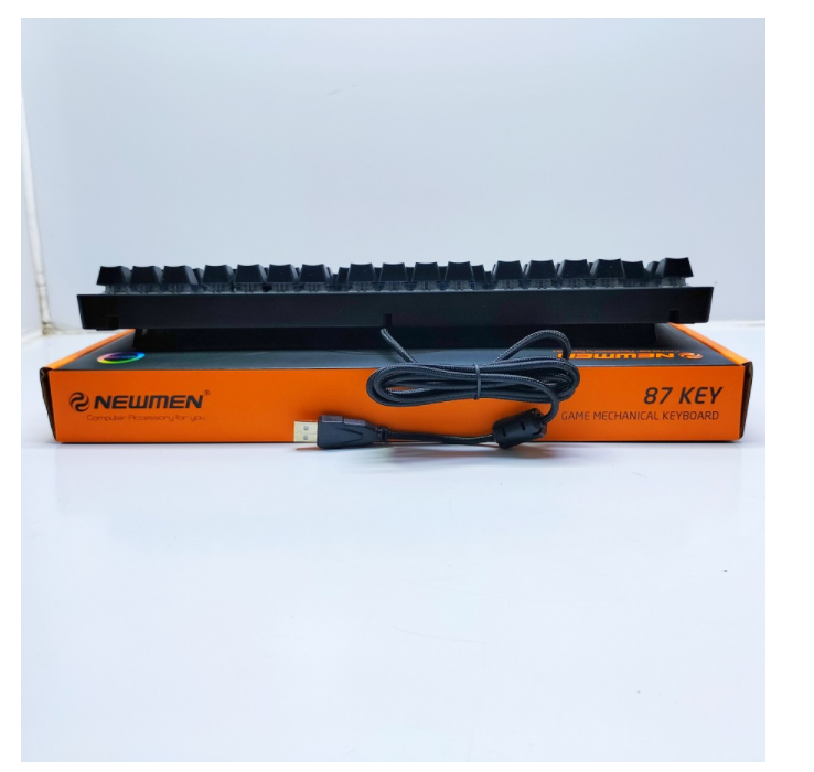 Bàn phím Newmen GAMING GE87 Key (USB/đen) - Hàng chính hãng