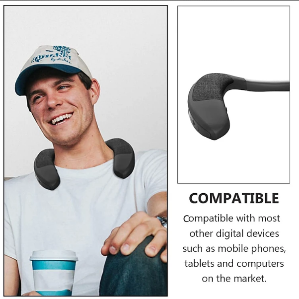 Cao cấp - Loa đeo cổ chữ U Immemon Tech