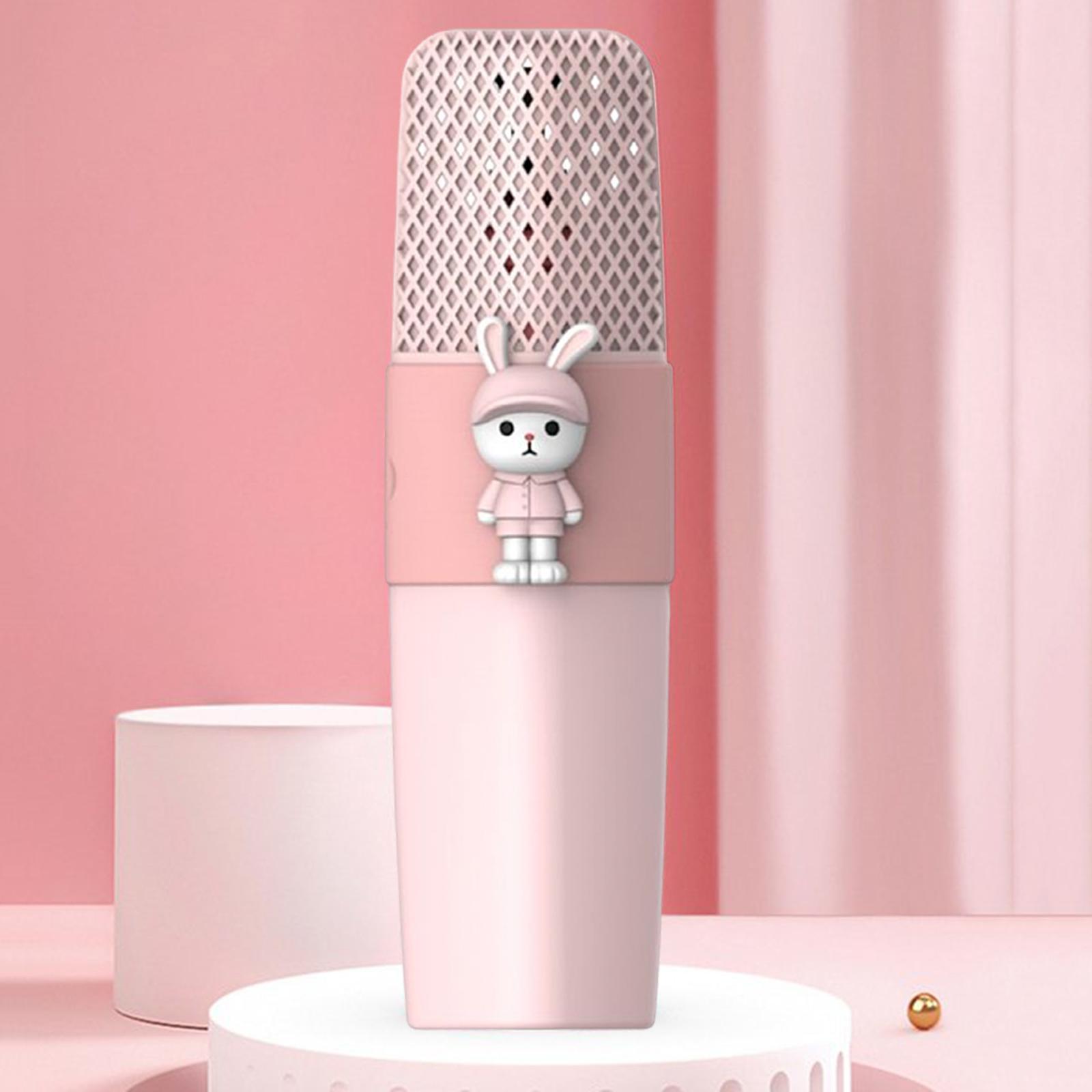 Karaoke Bluetooth 5.0 Microphone Handheld KTV Player for Kids