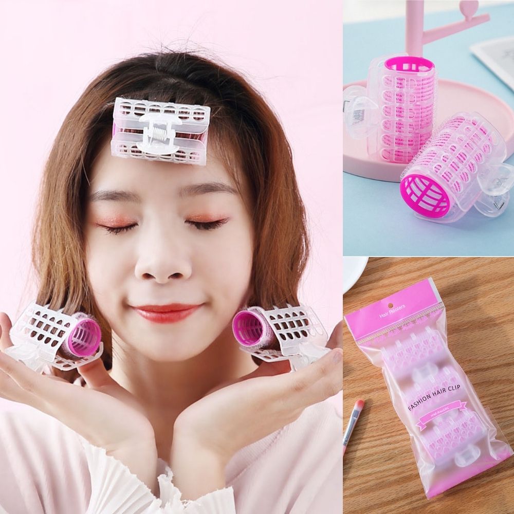 Set 3 lô kẹp uốn tóc tự nhiên Hàn Quốc, kẹp phồng mái tạo kiểu tóc bồng bềnh xinh đẹp KT30