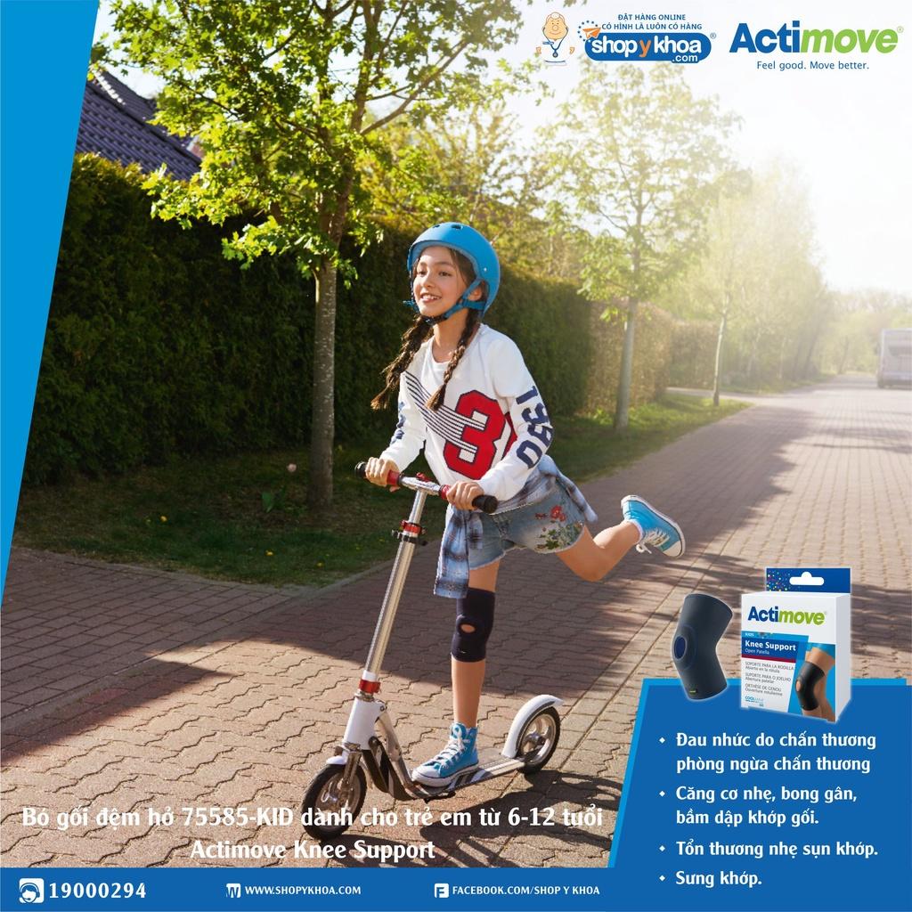 Bó gối đệm hở 75585-KID dành cho trẻ em từ 6-12 tuổi Actimove Knee Support